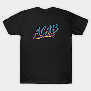 ACAB Graffiti - All Cops Are Bastards T-Shirt